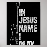 In Jesus Name spiele ich Gitarre Christlich Guitar