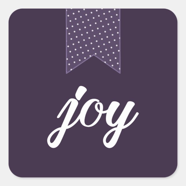 In Joy Sticker ummantelt (Vorderseite)