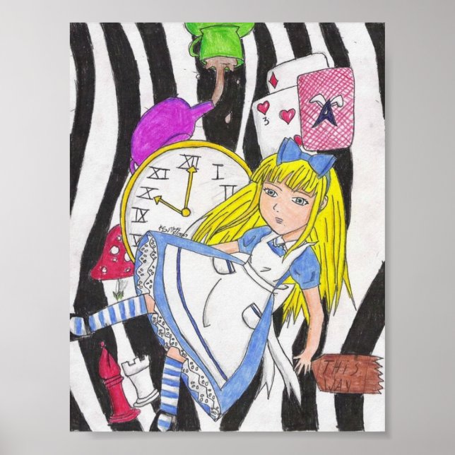 in Kaninchen Poster (Vorne)