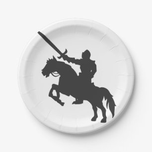 In Knight haben wir Horse Pappteller