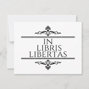 In Libris Libertas - Freiheit in Büchern