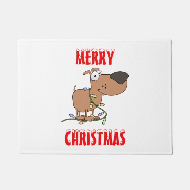 In Lichtern verstrickt Fußmatte (Vorderseite)