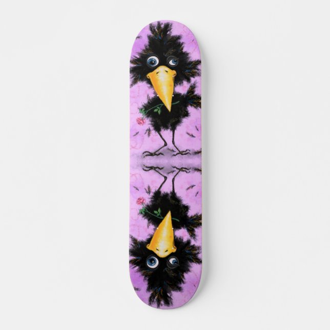 In Liebe Crow - Funny - Gentleman Skateboard (Vorne)
