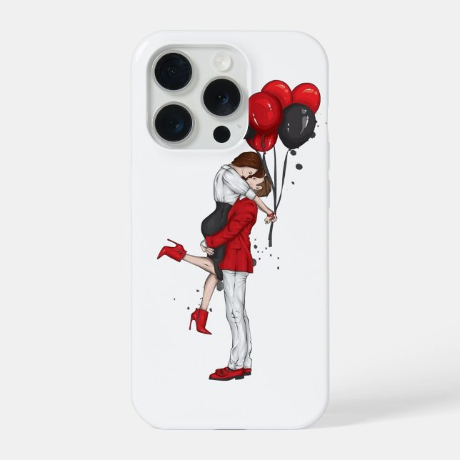 In Liebe erhoben iPhone 15 Pro Hülle (Rückseite)