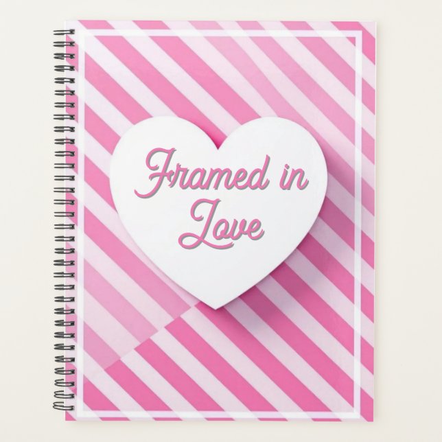 In Liebe gerahmt Planer (Vorderseite)