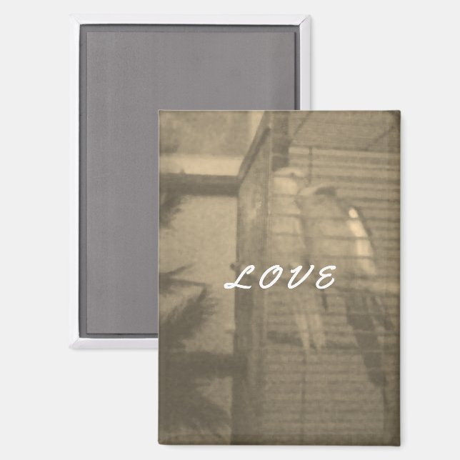 In Liebe Magnet (Vorderseite/Rückseite)