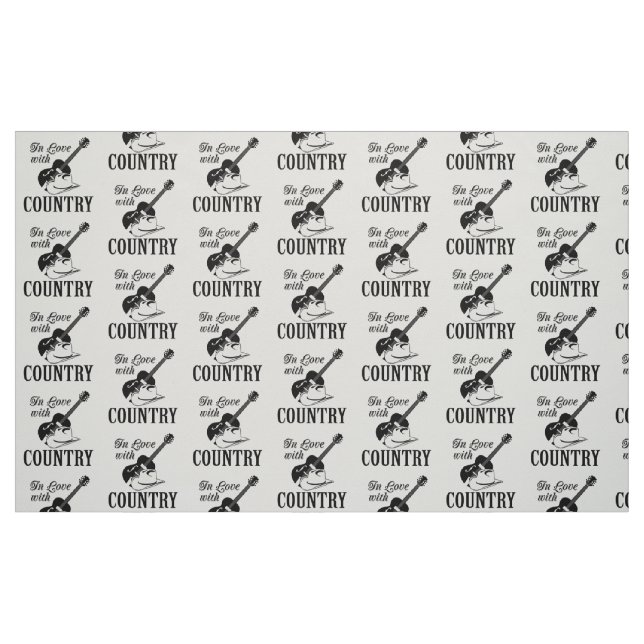 In Liebe mit dem Land Stoff (Fat Quarter (45,7 x 55,9 cm))