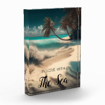 In Liebe mit dem Meer | Tropische Kunst