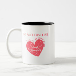 In Liebe mit fiktiven Zeichen fallen Zweifarbige Tasse