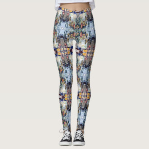 in Liebe mit Schwierigkeiten und in Schwierigkeite Leggings