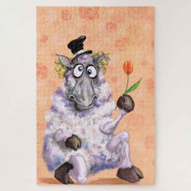 In Liebe Ram - Romantic - Fügen Sie Ihren Text / N (Vertikal)