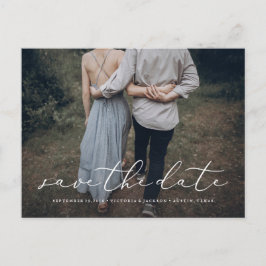 In Liebe Save the Date Postkarte