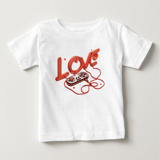 In Liebe verbunden Baby T-shirt (Vorderseite)