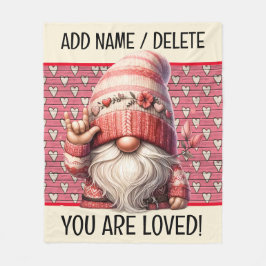 In Liebe zerrissen Fleece Blanket