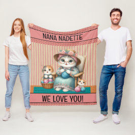 In Liebe zerrissen Fleece Blanket