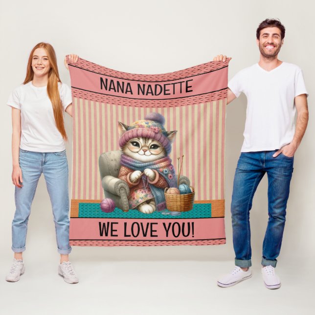 In Liebe zerrissen Fleece Blanket (Beispiel)