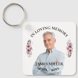 In liebender Erinnerung. Personalisieren des Foto- Schlüsselanhänger