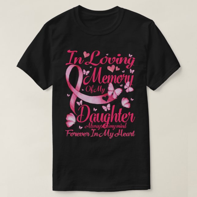 In liebevoller Erinnerung an meine Tochter-für mei T-Shirt (Design vorne)