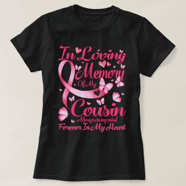 In liebevoller Erinnerung an meinen Cousin-Für mei T-Shirt (Design vorne)