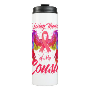In liebevoller Erinnerung an meinen Cousin Wings B Thermosbecher
