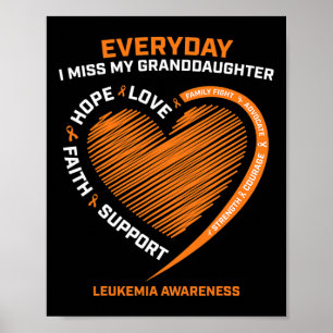 In liebevoller Erinnerung Enkelin Leukämie A Poster