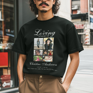 In Liegender Erinnerung   Fotocollage-Gedenkstätte T-Shirt