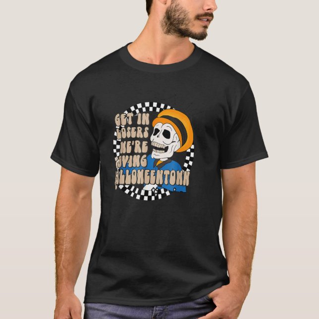 In Losers Skull Drive Wir Rettete Halloween S T-Shirt (Vorderseite)