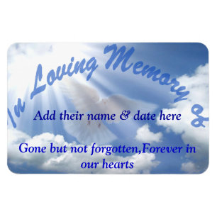 In Love Memories of..Premium Flexi Magnet
