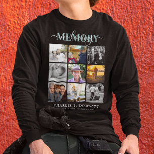 In Love Memory 9 Foto Collage Memorial Tribute Sweatshirt