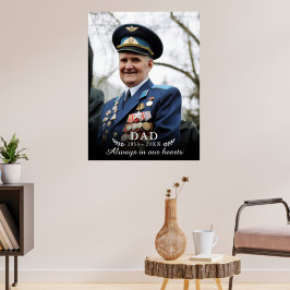 In Love Memory | Beerdigung von Fotos Poster