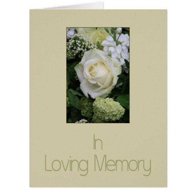 In Love Memory/Celebration of Life Invitation (Vorderseite)