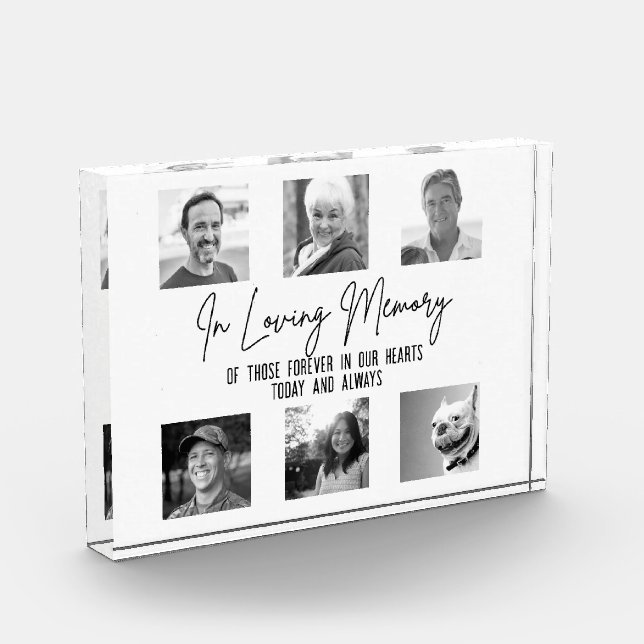 In Love Memory Custom 6 Foto Wedding Memorial (Links)