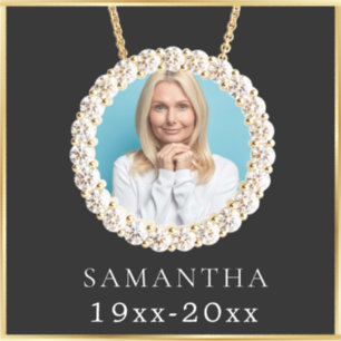 In Love Memory Custom Foto Aufkleber