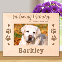 In Love Memory - Dog Cat Paw druckt Pet Memorial