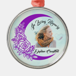 In Love Memory Foto Erinnerung Ornament Aus Metall