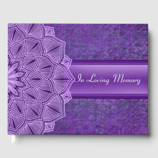 In Love Memory Guest Book: Funeral Guest Book Gästebuch