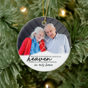In Love Memory - Heaven in unserem Zuhause benutze Keramik Ornament