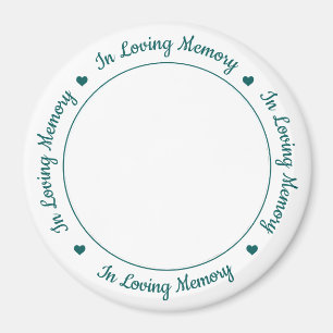 In Love Memory Keepake Pet Memorial Magnet