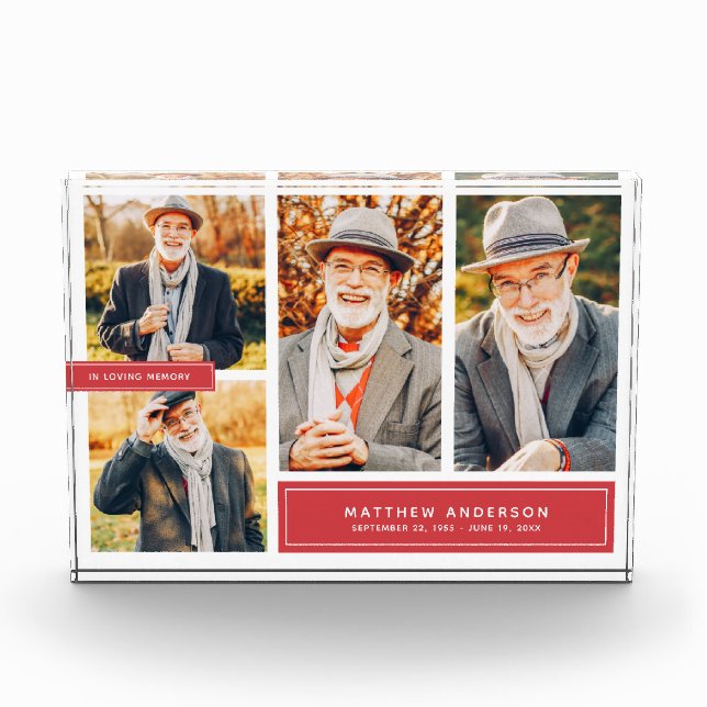 In Love Memory Modern Color Foto (Vorderseite)