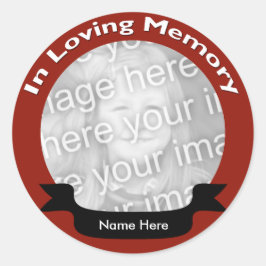 In Love Memory Sticker