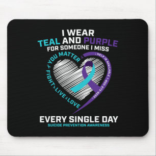 In Love Memory Suizidprävention Bewusstsein Mousepad