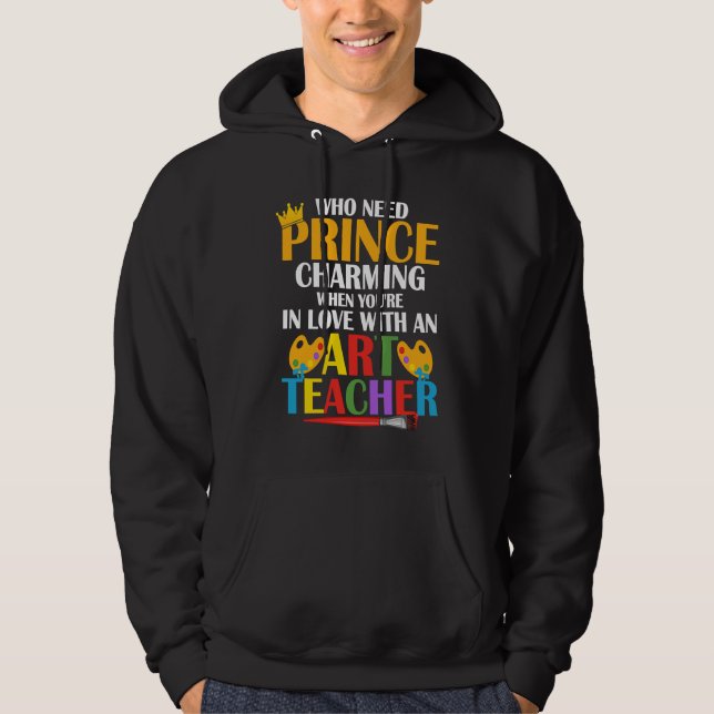 In Love With An Teacher Artist Education Hoodie (Vorderseite)