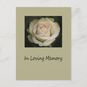In Loving Memory/Celebration of Life Invitation