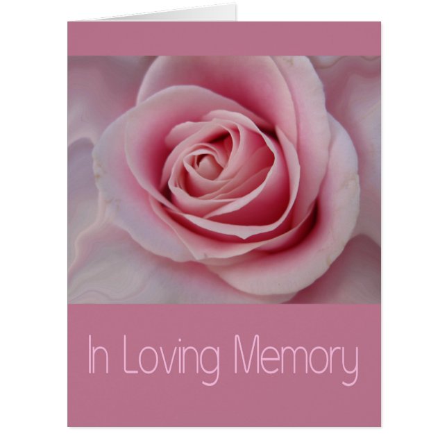 In Loving Memory/Celebration of Life Invitation (Devant)