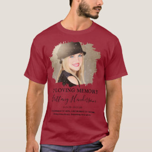 In Loving Memory Foto-Gedenk-T-Shirt T-Shirt