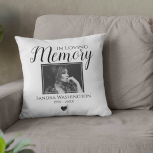 In Loving Memory Foto-Gedenkkissen Kissen