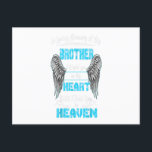 In Loving Memory Of My Brother I'll Hold You Gift Ankündigungspostkarte<br><div class="desc">In Loving Memory Of My Brother I'll Hold You Gift</div>