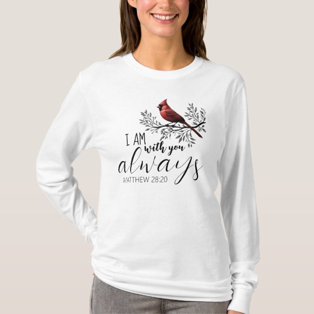In Loving Memory: Red Cardinal  T-Shirt (Vorderseite)