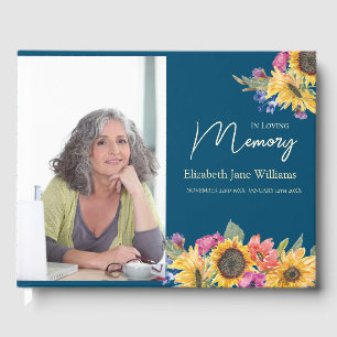 In Loving Memory Sonnenblume 1 Foto Gästebuch
