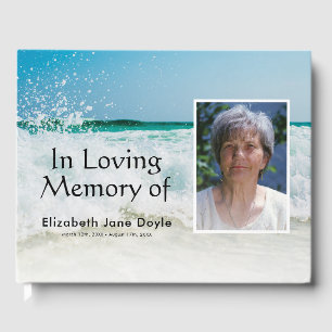 In Loving Memory Strand-Ozean-Bestattungs-Gedenk Gästebuch